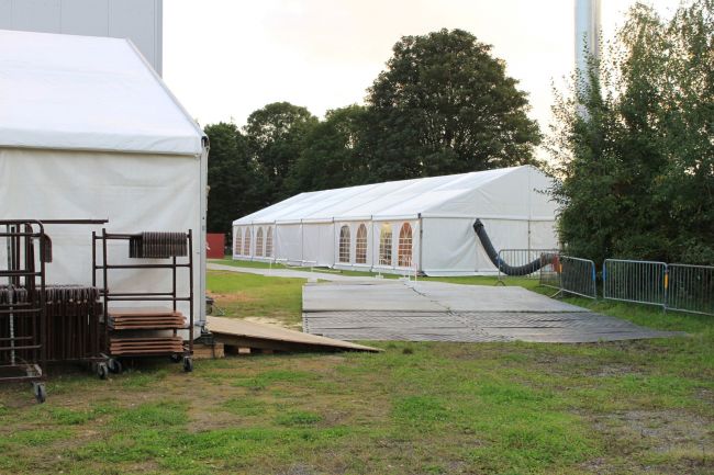 location pour manifestation publique : Festival de la B.D.